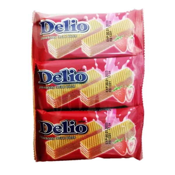 Delio Cream Wafer 16g x 6pcs