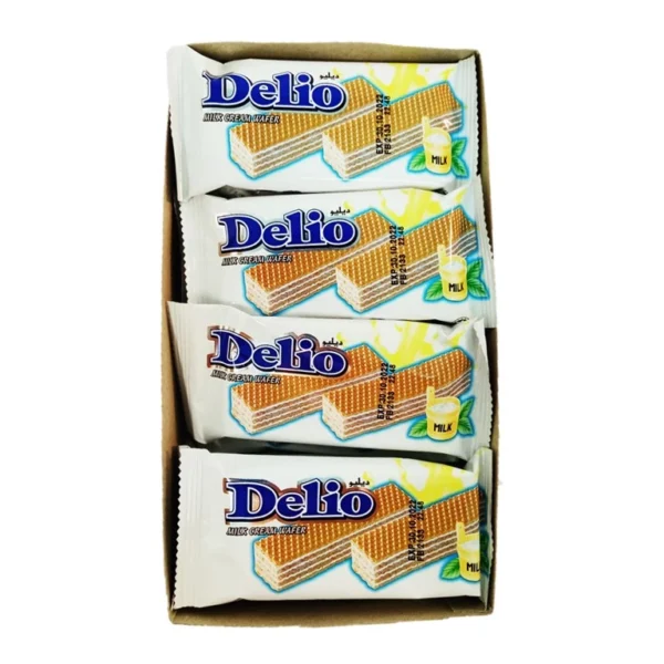 Delio Cream Wafer 24pcs