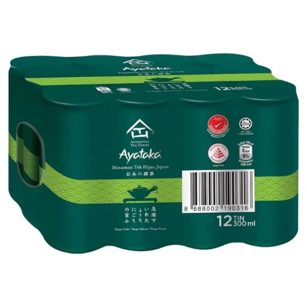 594c24909de9fadb47232162fe587e4d.webp Ayataka Green Tea 300ml x 12