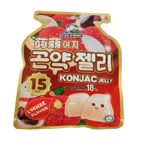 Captain Dolphin Konjac Jelly 15pcs