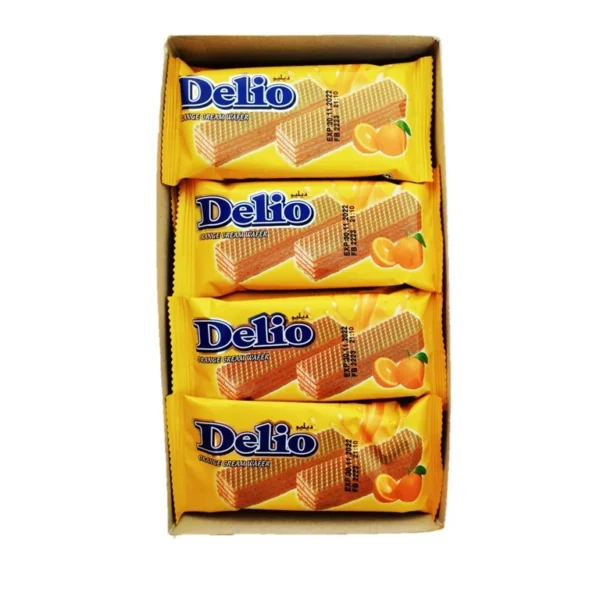 Delio Cream Wafer 24pcs