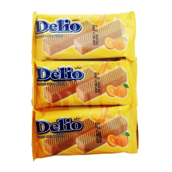 Delio Cream Wafer 16g x 6pcs