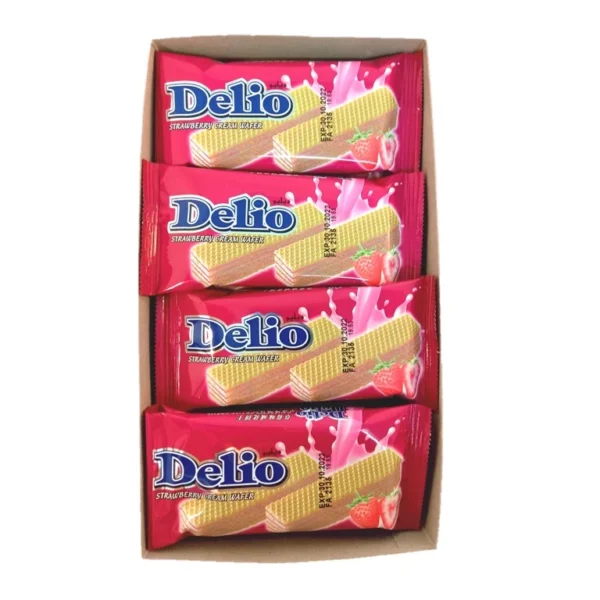 Delio Cream Wafer 24pcs