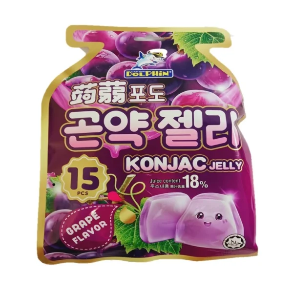 Captain Dolphin Konjac Jelly 15pcs