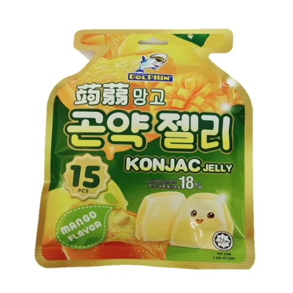 Captain Dolphin Konjac Jelly 15pcs
