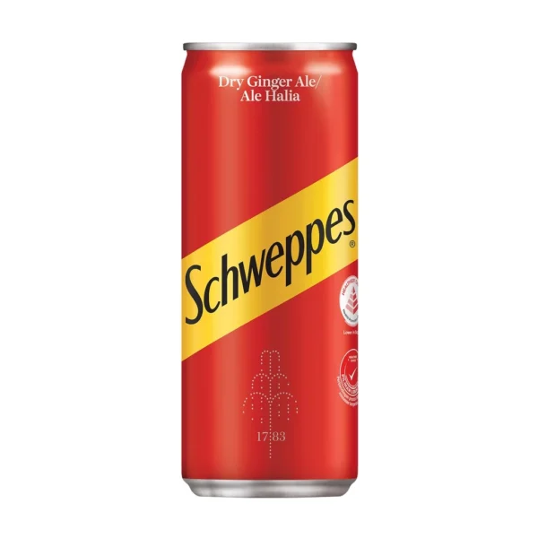 20 Carton Schweppes Ginger Ale 320ml x 12