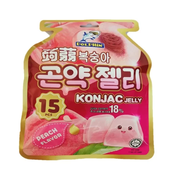 Captain Dolphin Konjac Jelly 15pcs
