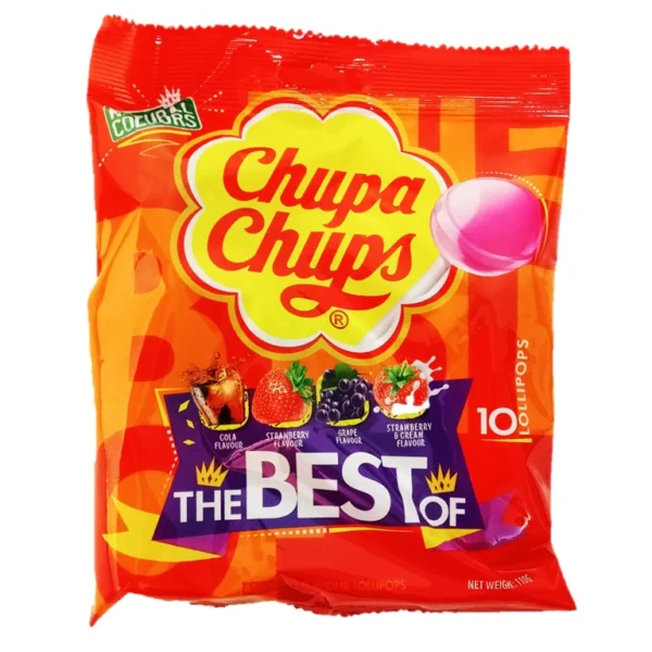 Chupa Chups Lollipop 10pcs
