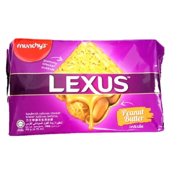 Munchys Lexus Sandwich Cracker 190g