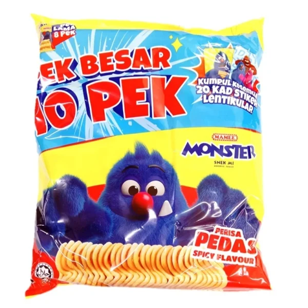 Mamee Monster Family Pack 10pcs