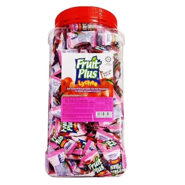 Fruit Plus Candy 300pcs Jar