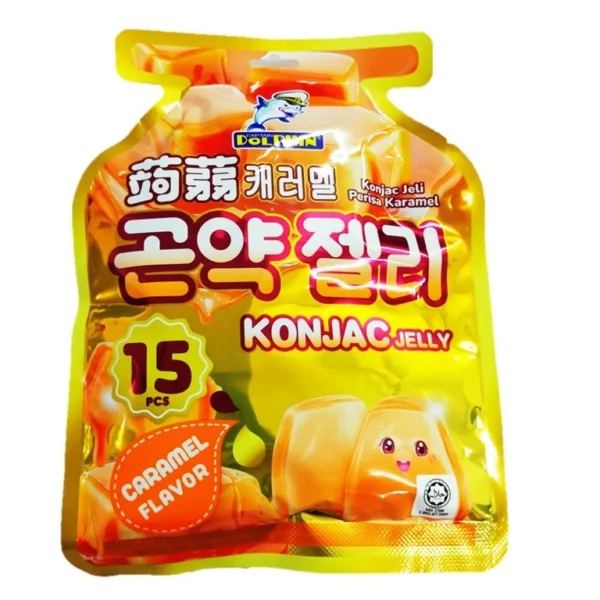 Captain Dolphin Konjac Jelly 15pcs