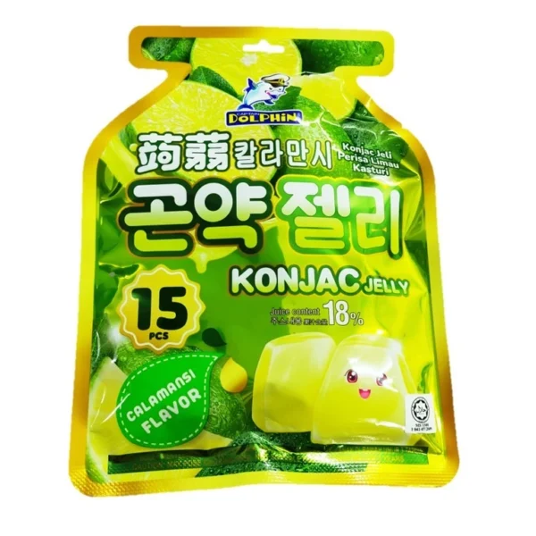 Captain Dolphin Konjac Jelly 15pcs