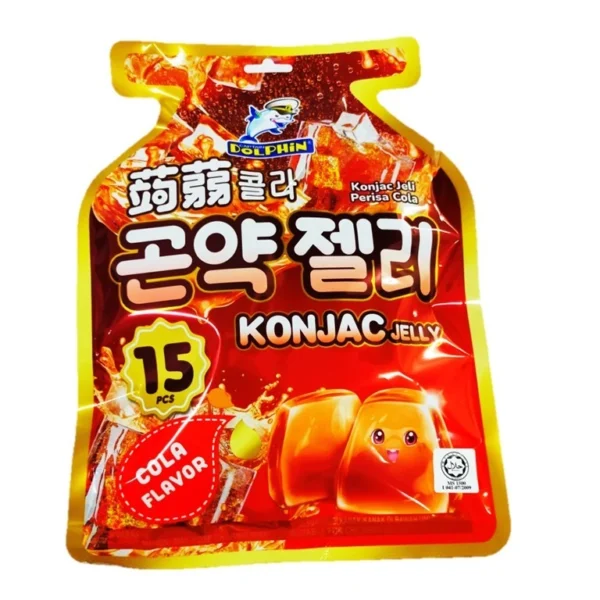 Captain Dolphin Konjac Jelly 15pcs