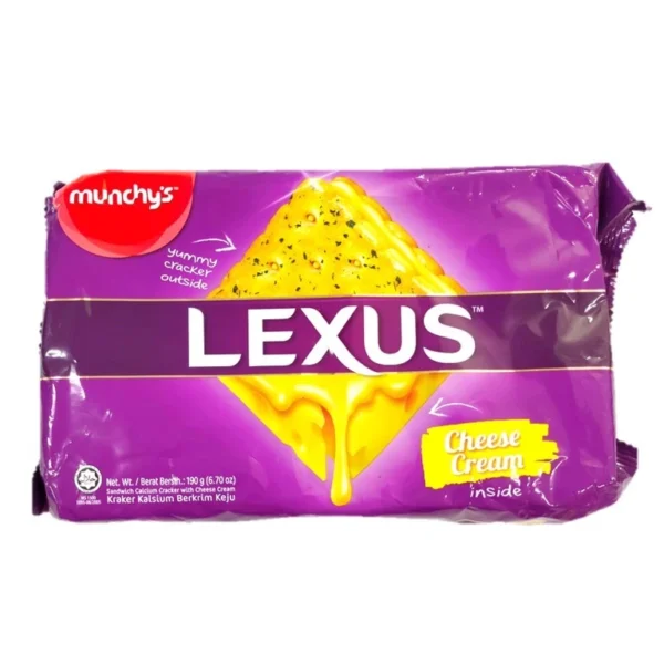 Munchys Lexus Sandwich Cracker 190g